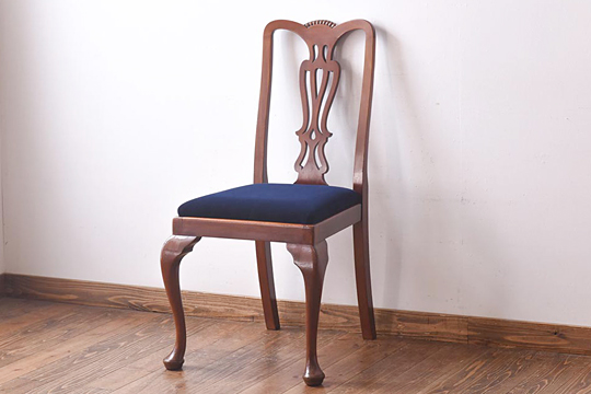 イギリス　椅子　チッペンデール様式